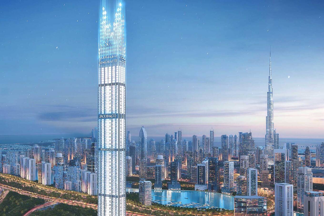 Burj Binghatti Jacob & Co Residences в Бизнес Бэй, Дубай