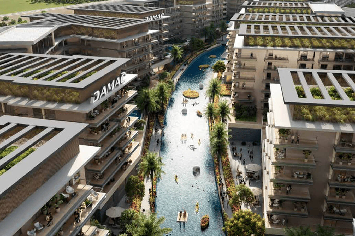 Damac Riverside Views by DAMAC Properties in Dubai Water Canal, Dubai