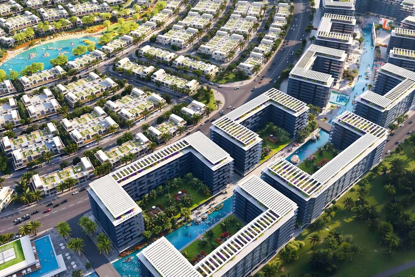 Damac Riverside Views by DAMAC Properties in Dubai Water Canal, Dubai